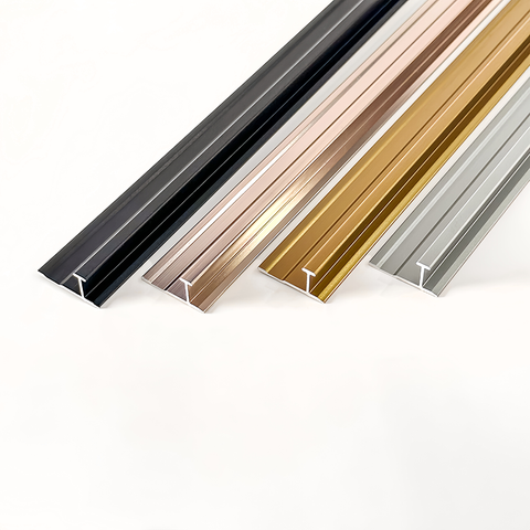 Akcesoria ścienne 8 mm Profil w kształcie litery I ze stopu aluminium Dostosowane wykończenie