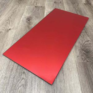 赤い鏡の壁パネル