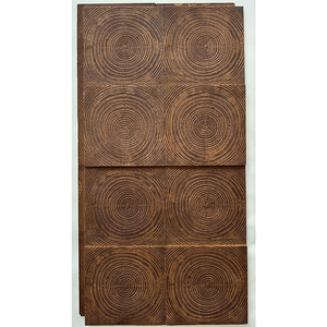 PU trering dekorativt veggpanel polyuretan tre 1200*600*20mm