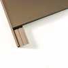 Accessori da parete da 8 mm Linea in lega di alluminio Finiture decorative personalizzate