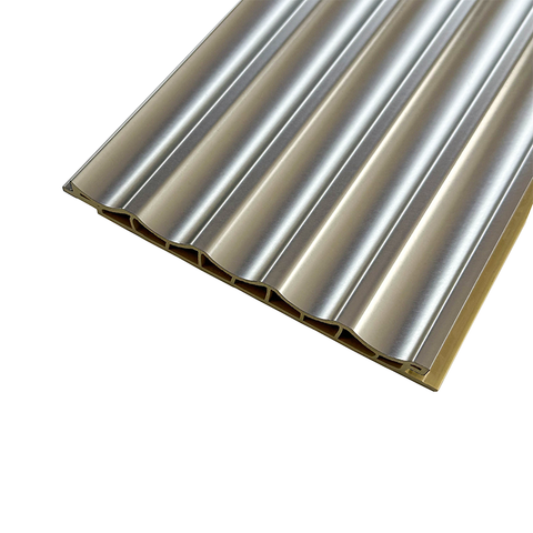 Metallic goud gecanneleerd paneel