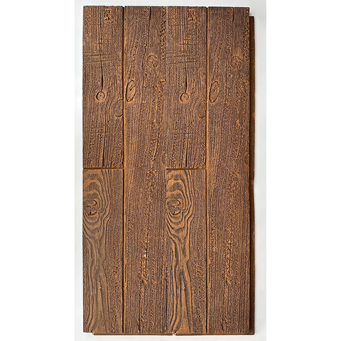 Pu zee rot hout decoratief wandpaneel polyurethaan hout 1200*600*20 mm