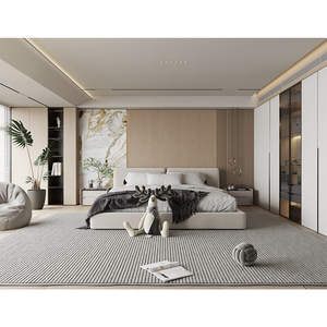 テレビの背景のための贅沢な金色の大理石の竹炭の壁パネル