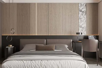 Panneaux muraux WPC &eacute;tanches pour la d&eacute;coration murale d'h&ocirc;tel&nbsp;: protection &eacute;l&eacute;gante et pratique pour les zones &agrave; fort trafic